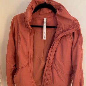 2021 Lululemon Peach Always Effortless Rain Jacket